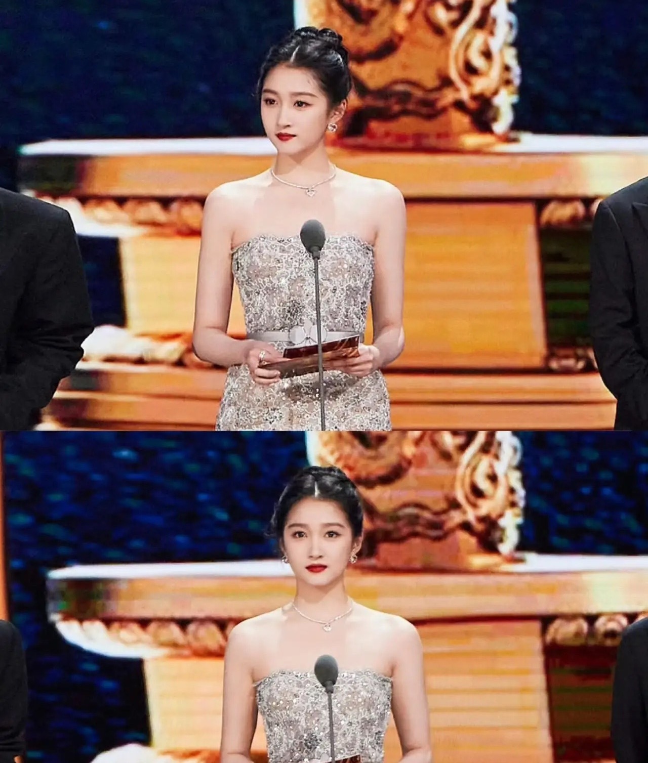 关晓彤的一套造型直接美出圈了，网友直呼：这简直是关晓彤最适合的一次造型，赢麻了！