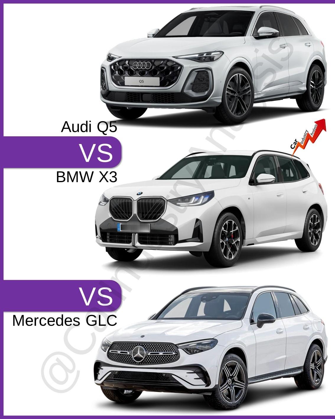 Q5 X3 GLC 你更喜欢哪个？ ​​​