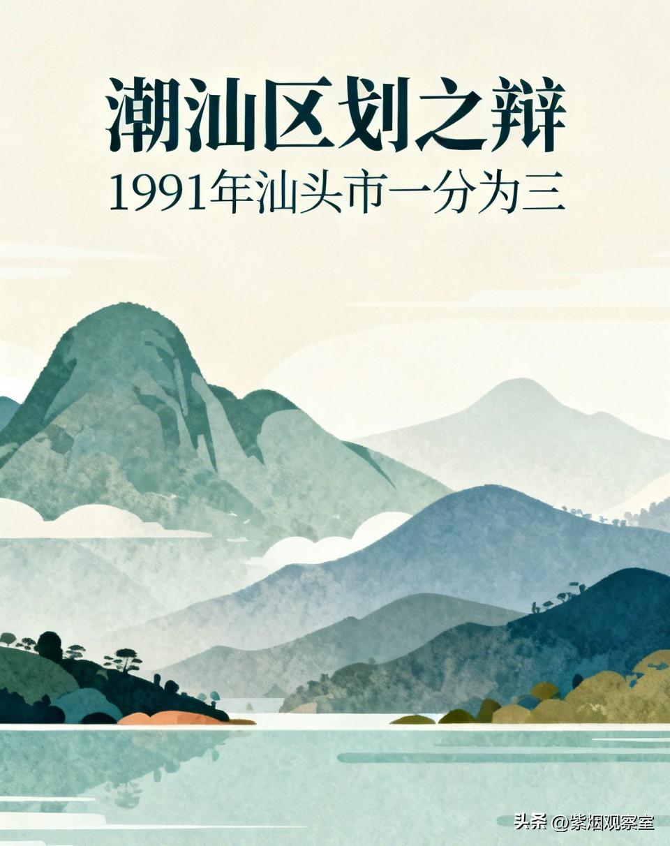 三分潮汕，到底是成功改革还是失败决策？争议了40年！
 
说到潮汕地区，绕不开1