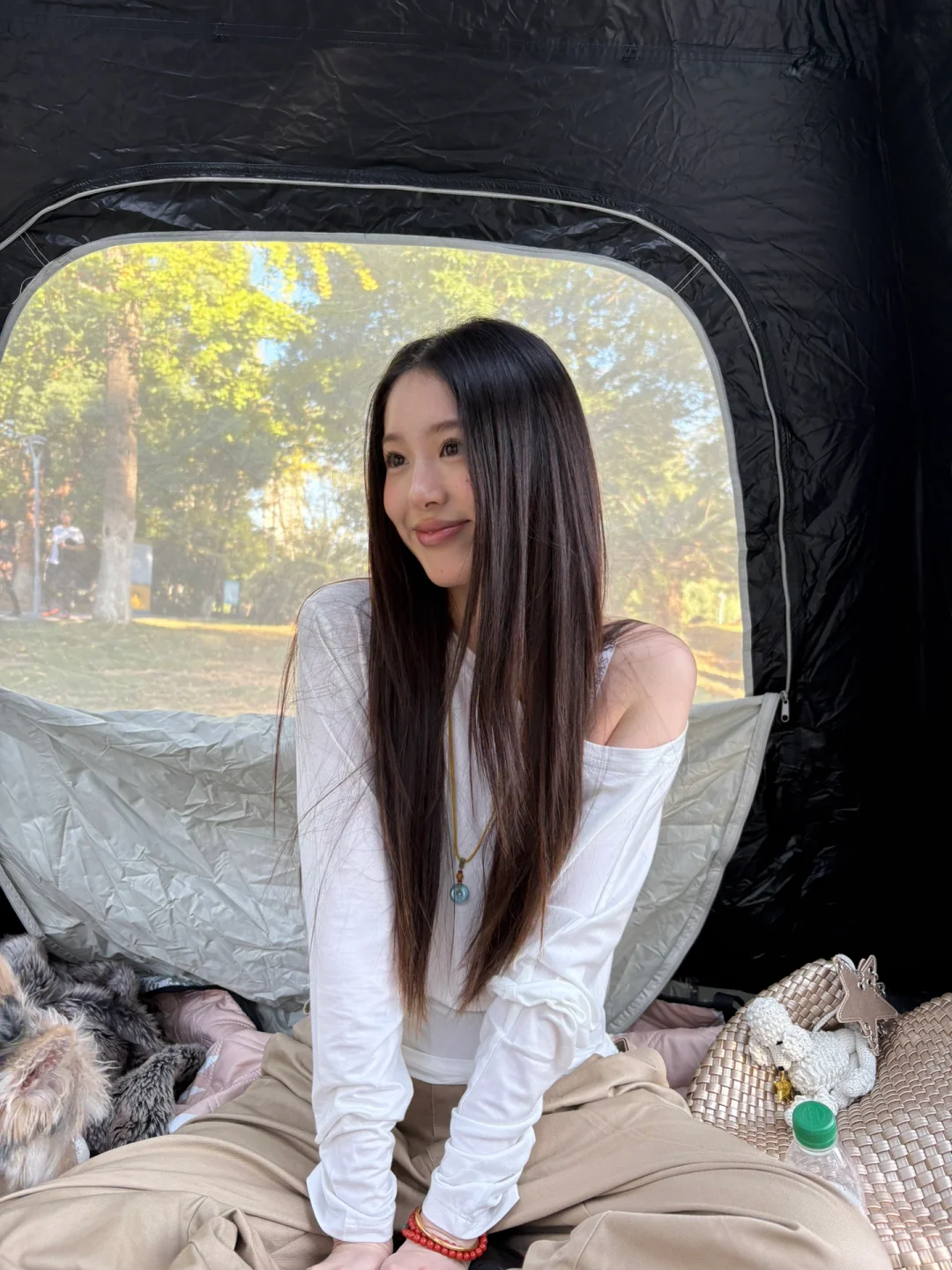 和小狗੯‧̀͡⬮\一起去公园☀️