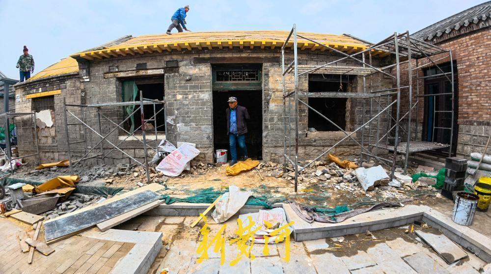 济南一处百年院落内将打造“室内观泉”独特景观！1月26日，记者在济南明府城后宰门