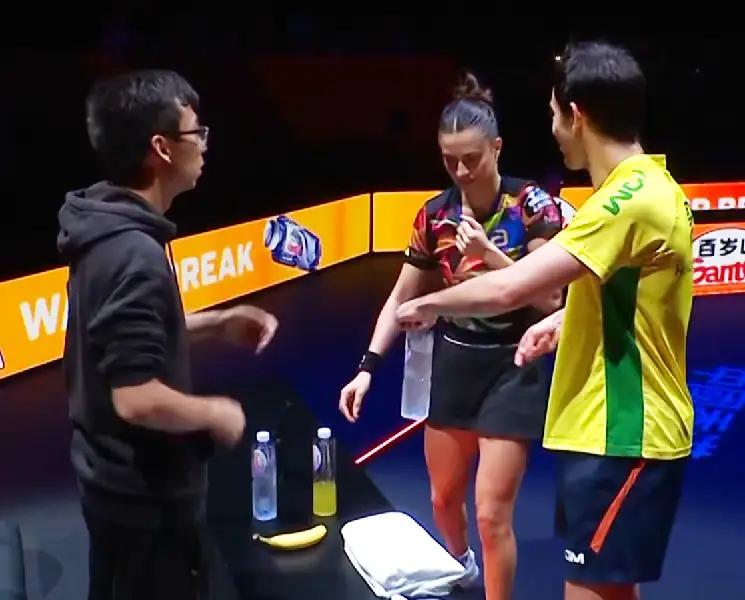 WTT香港总决赛混双4强决赛
今天的混双比赛都很拼，外协的混双队员他们没有单打项