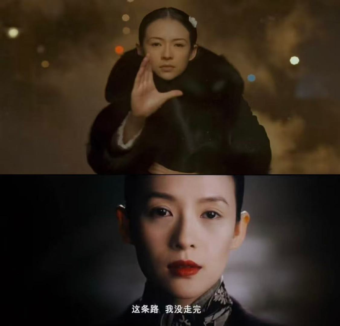 章子怡新的教科书级角色章子怡的角色，如玉娇龙、宫二与詹周氏，都以坚守内心信仰为动