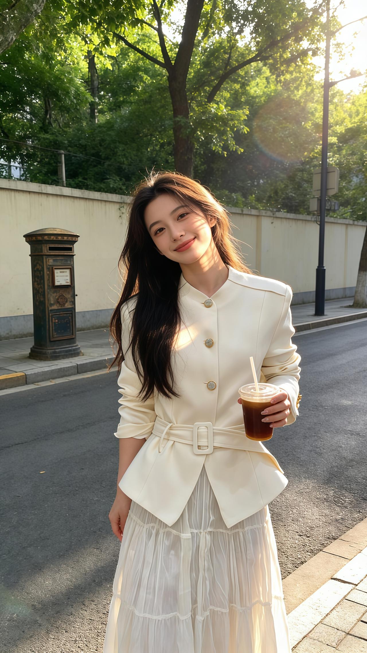 我的春日甜美ootd 外套穿搭气质穿搭韩系穿搭