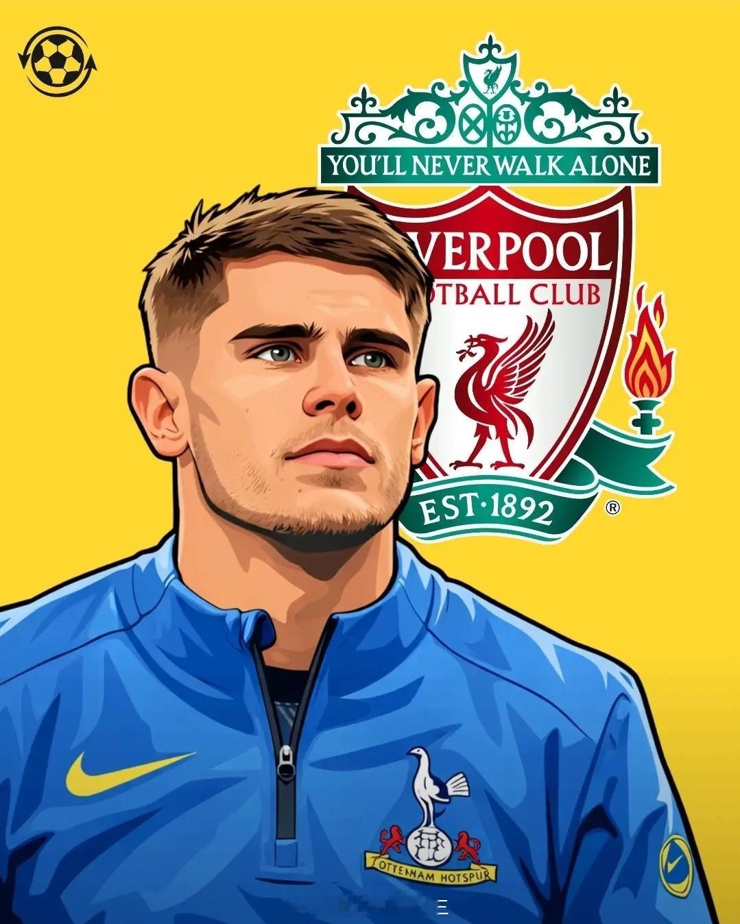 接班范迪克！范德芬谋求离队，利物浦成头号追求者，热刺为其标价1亿镑。热刺向来被视