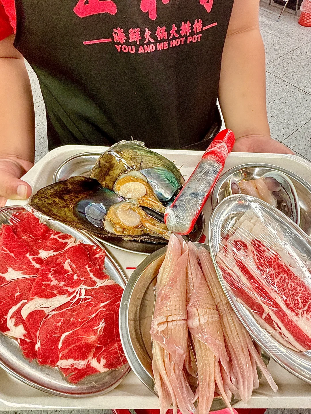 南京穷鬼超爱的海鲜火锅排挡…！每盘10R