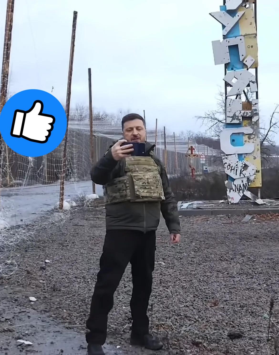 意气风发！
泽连斯基打卡库皮扬斯克

乌军库皮扬斯克大胜，泽连斯基12月12号亲