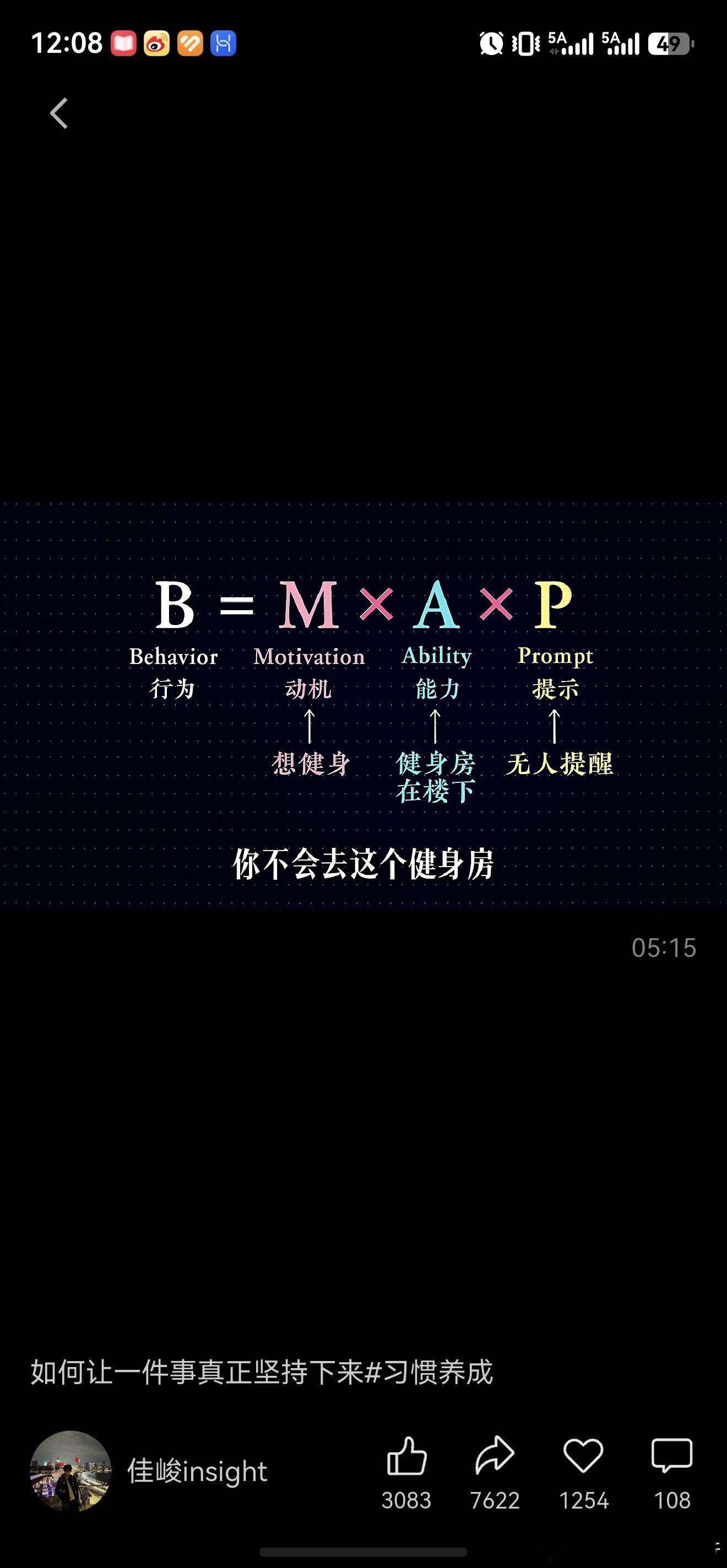 行为设计理论，福格行为模型纪律与执行力人间修光 习惯坚持的关键不是意志力，而是通