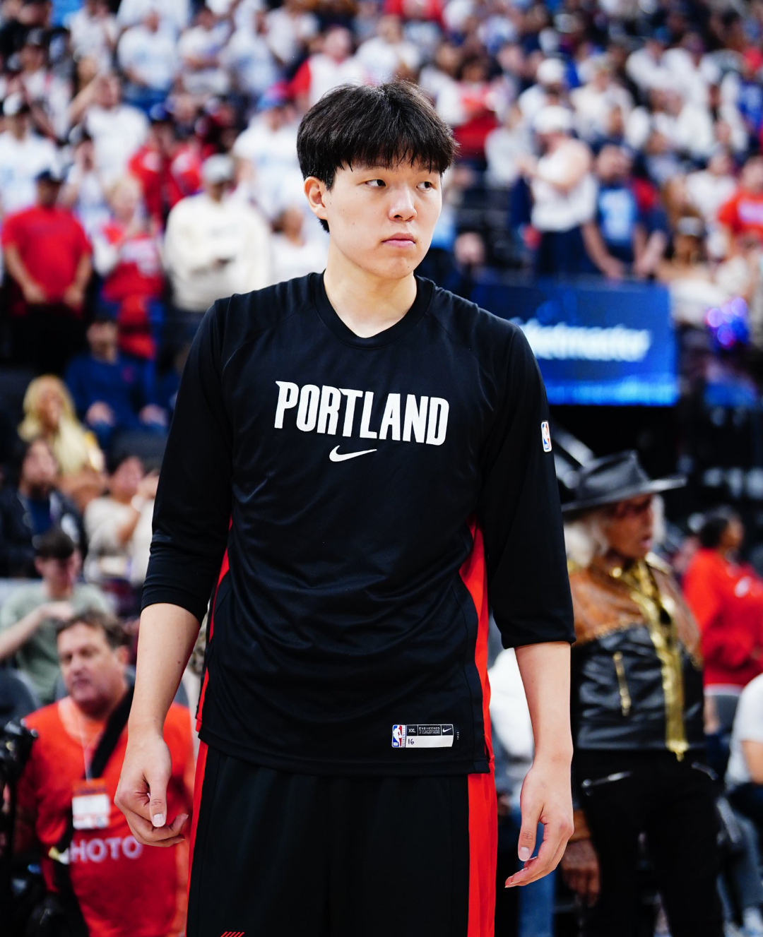 开拓者官方：杨翰森被下放到球队（开拓者）发展联盟NBA[超话]我的观赛搭子 ​​