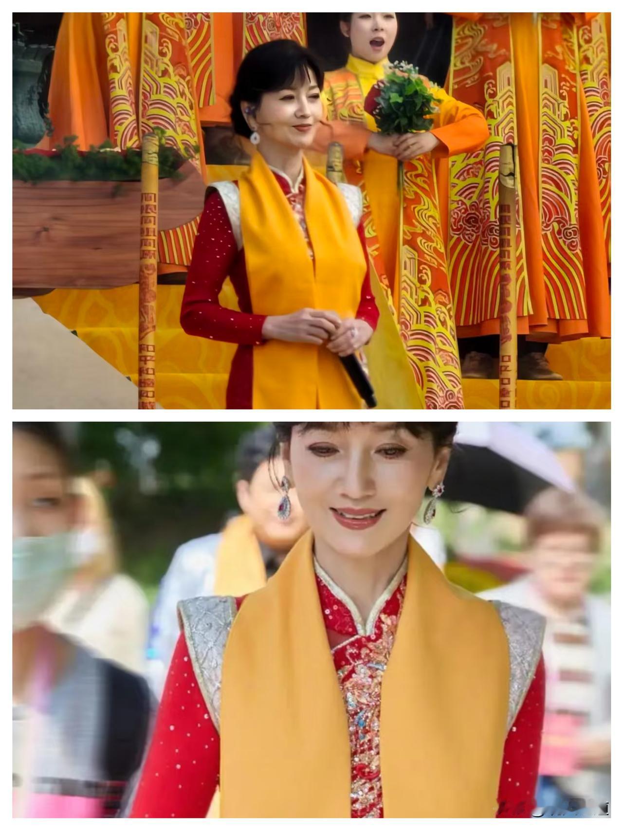 别再只盯着赵雅芝的“不老颜值”了！72岁现身黄帝故里拜祖大典，这波操作根本不是明