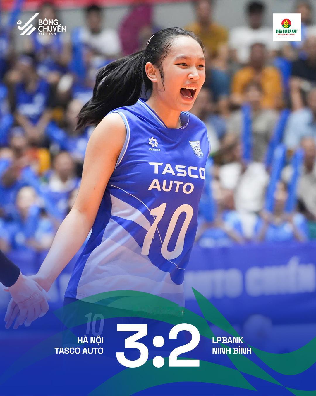 王艺竹继续输球

2025-2026越南俱乐部锦标赛第四轮，河内塔思科汽车3-2