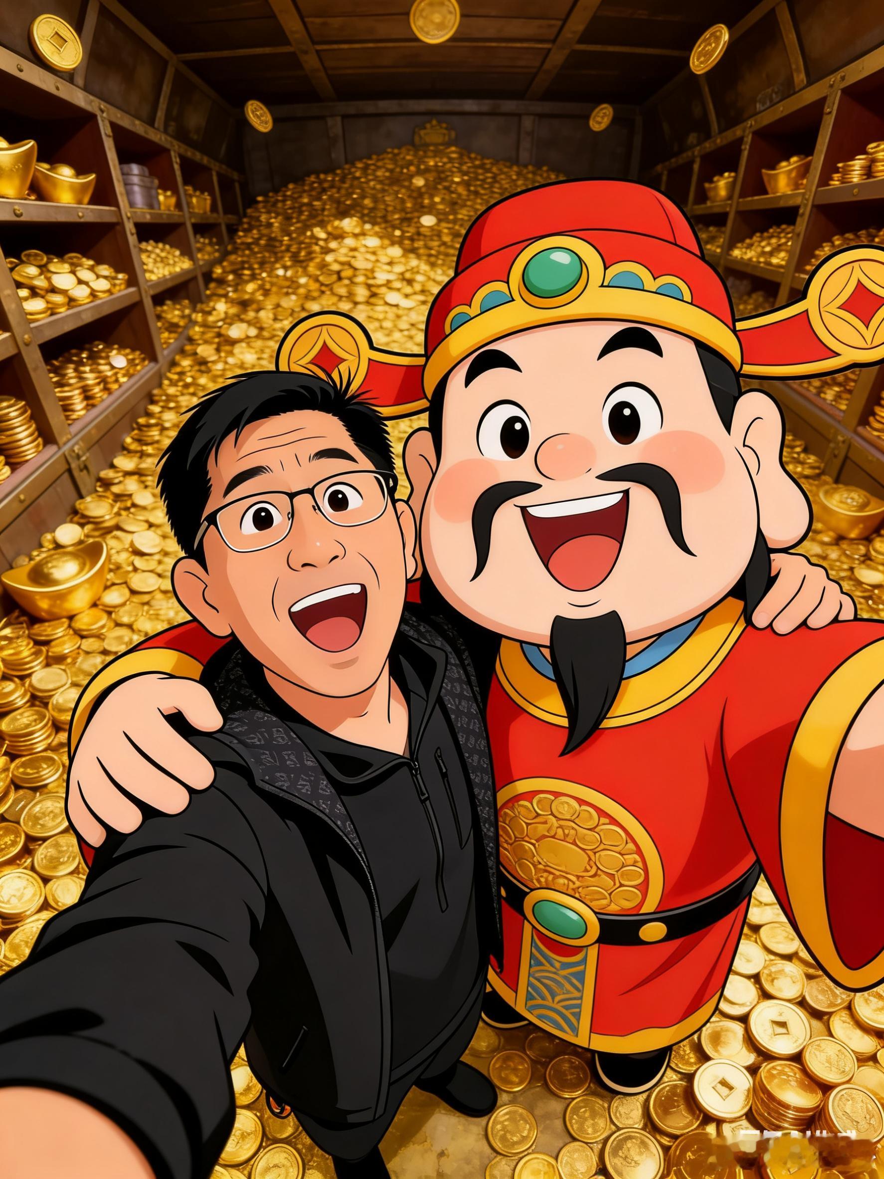 财经 初五迎财神 