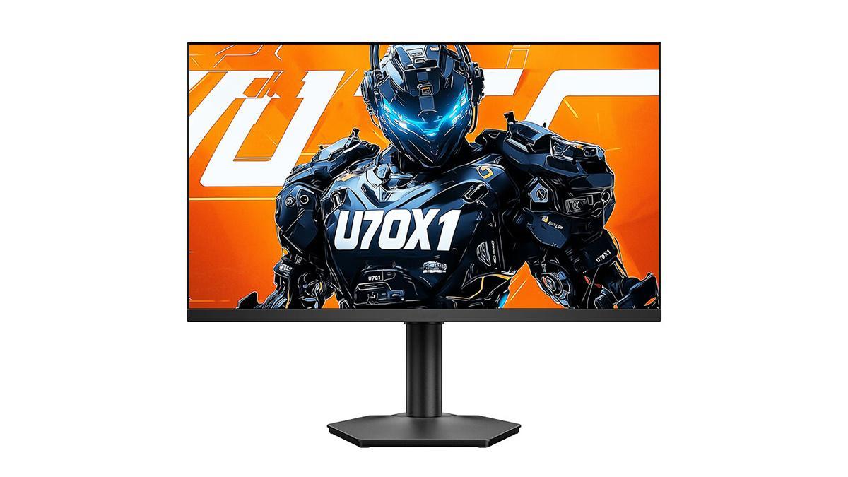科睿带来U70X1显示器FHD/4K双模高刷，售价1399元近日，HKC旗下品牌