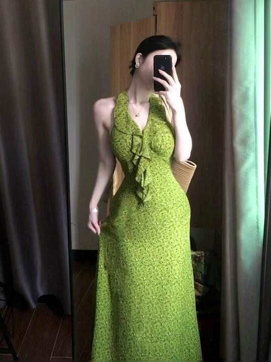 哇呜！自带夏天氛围美女感的裙纸！