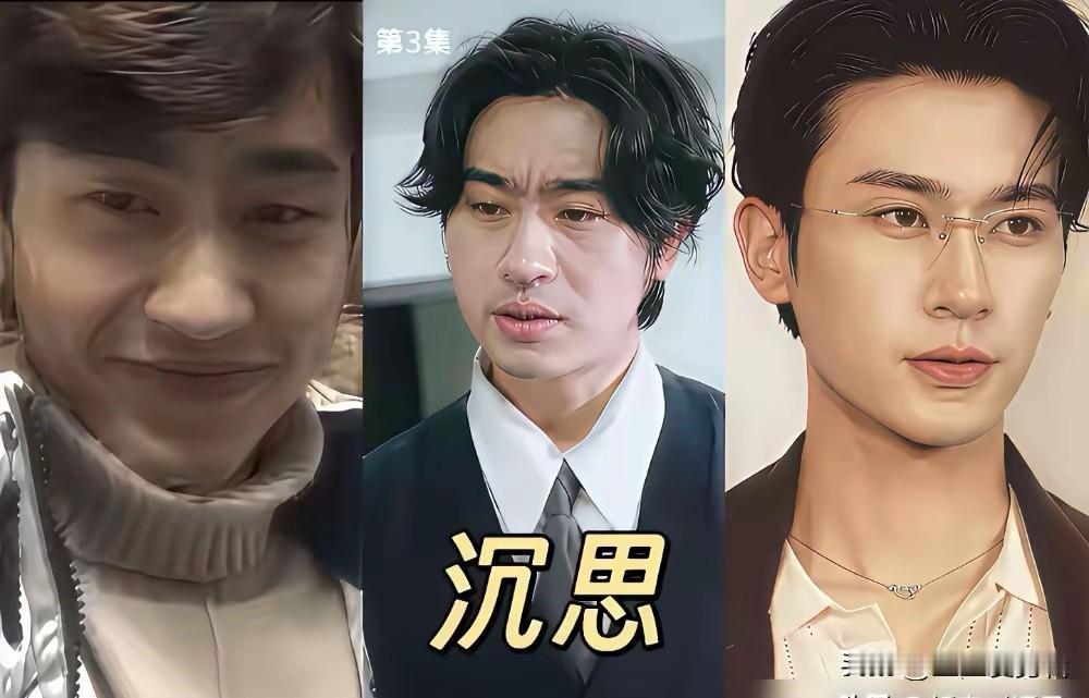 短剧男神早期和现在对比，前后反差太大，你觉得谁变化最惊人？他们早期皮肤粗糙、造型