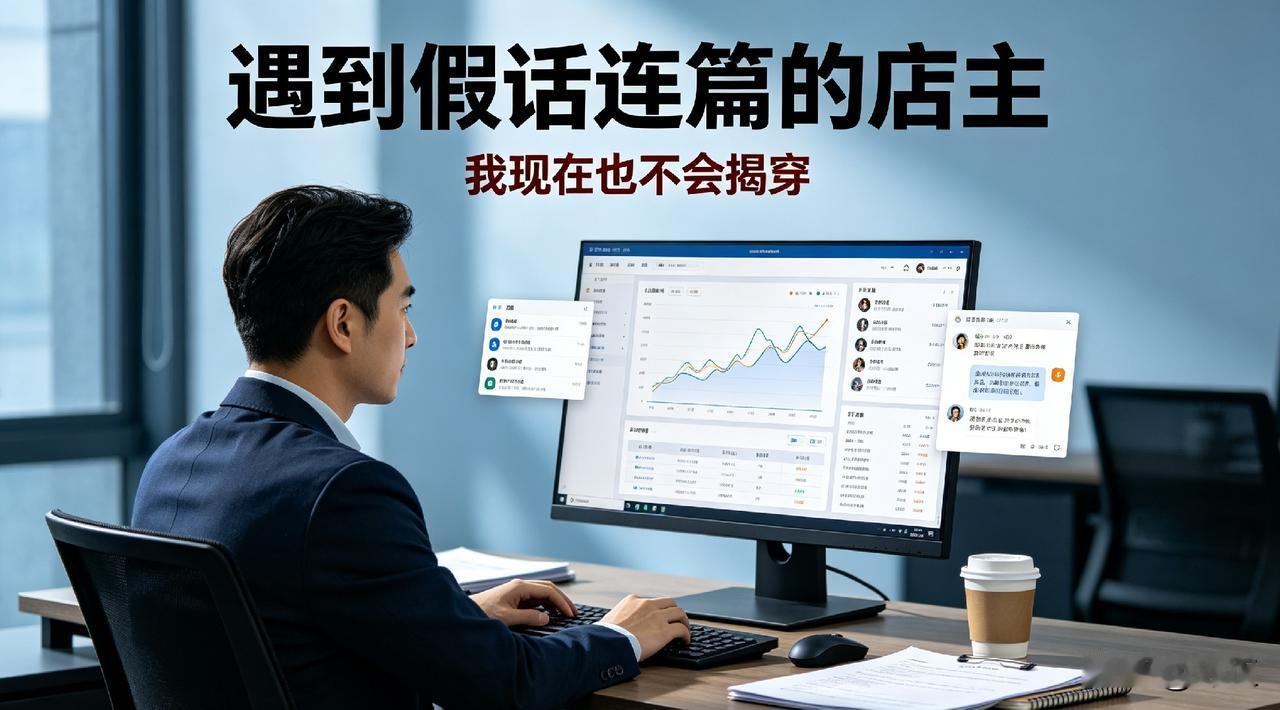 做代运营久了，遇到满嘴假话的店主，我早已懒得揭穿
 
以前年轻，遇到说谎、画饼、