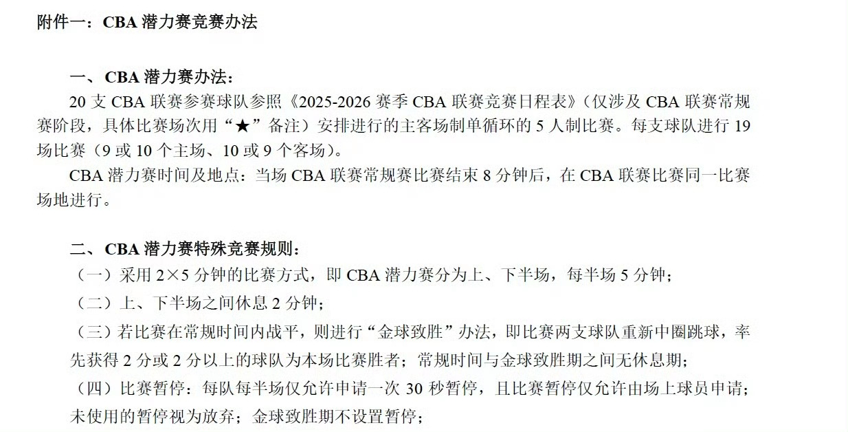 牛逼……真的牛逼……CBA真的要有第五节，第六节比赛了我一直以为是开玩笑，不可能