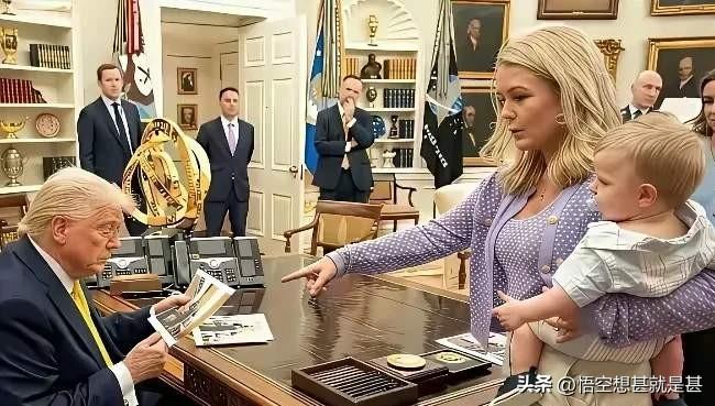 白宫发言人卡罗琳·莱维特今年只有29岁，事业起点高，老公是富商，是川普的竞选捐助