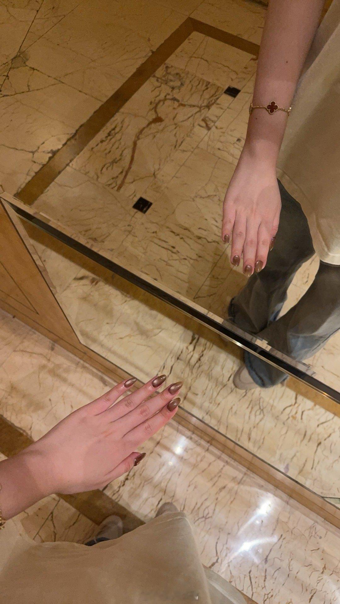 分享新美甲 很秋冬 喜欢 ​​​