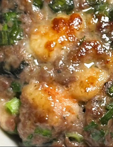 每日一善 🍋🟩美食分享 牛肉虾滑紫菜紫苏饼🫓（附教程每次不知道吃什么时候就