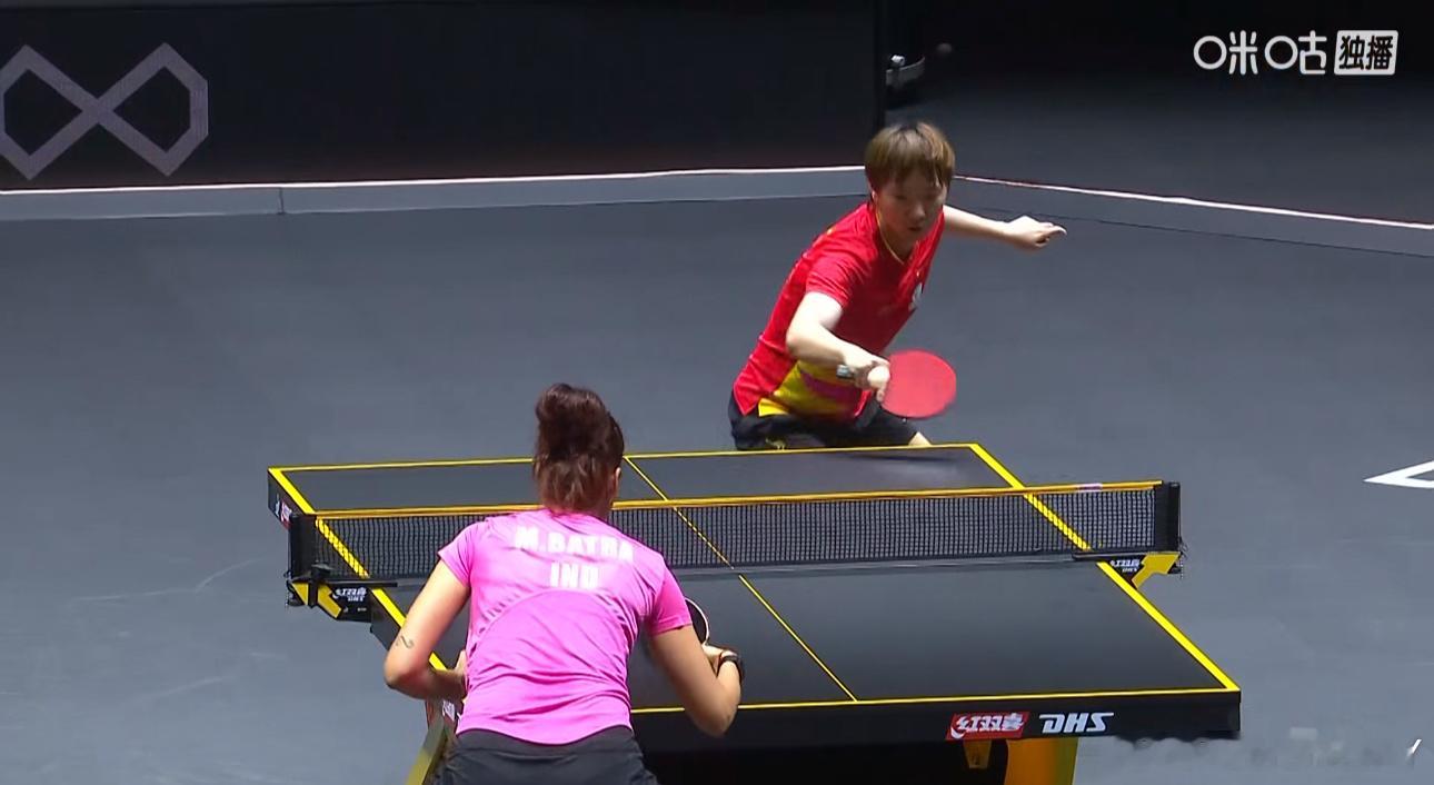 2025中国大满贯女子单打32-16王曼昱3-0巴特拉（11-6 11-5 11