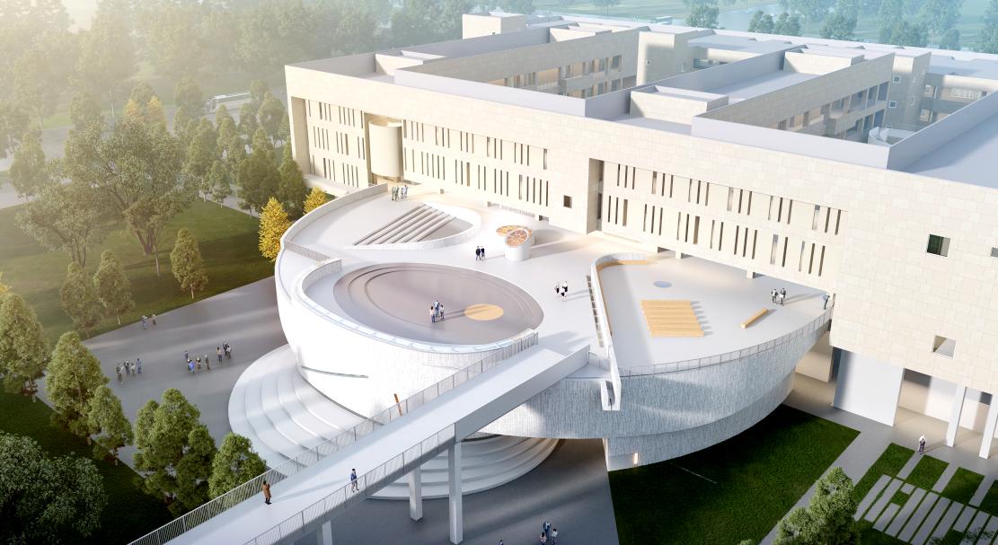 近日，西安汽车职业大学临潼校区教学综合楼项目圆满完成全部建设任务，正式进入竣工验