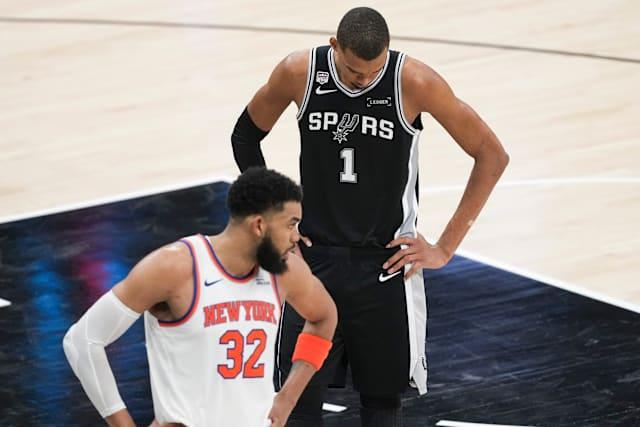 G3赛前唐斯狂吹文班亚马，实则暗藏杀机！北京时间6月7日，NBA总决赛G3赛前，