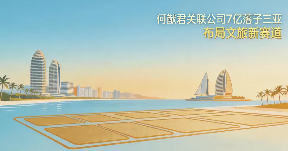 何猷君7亿三亚拿地：从“赌王之子”到“电竞商人”，这笔账算得过来吗？
6.81亿