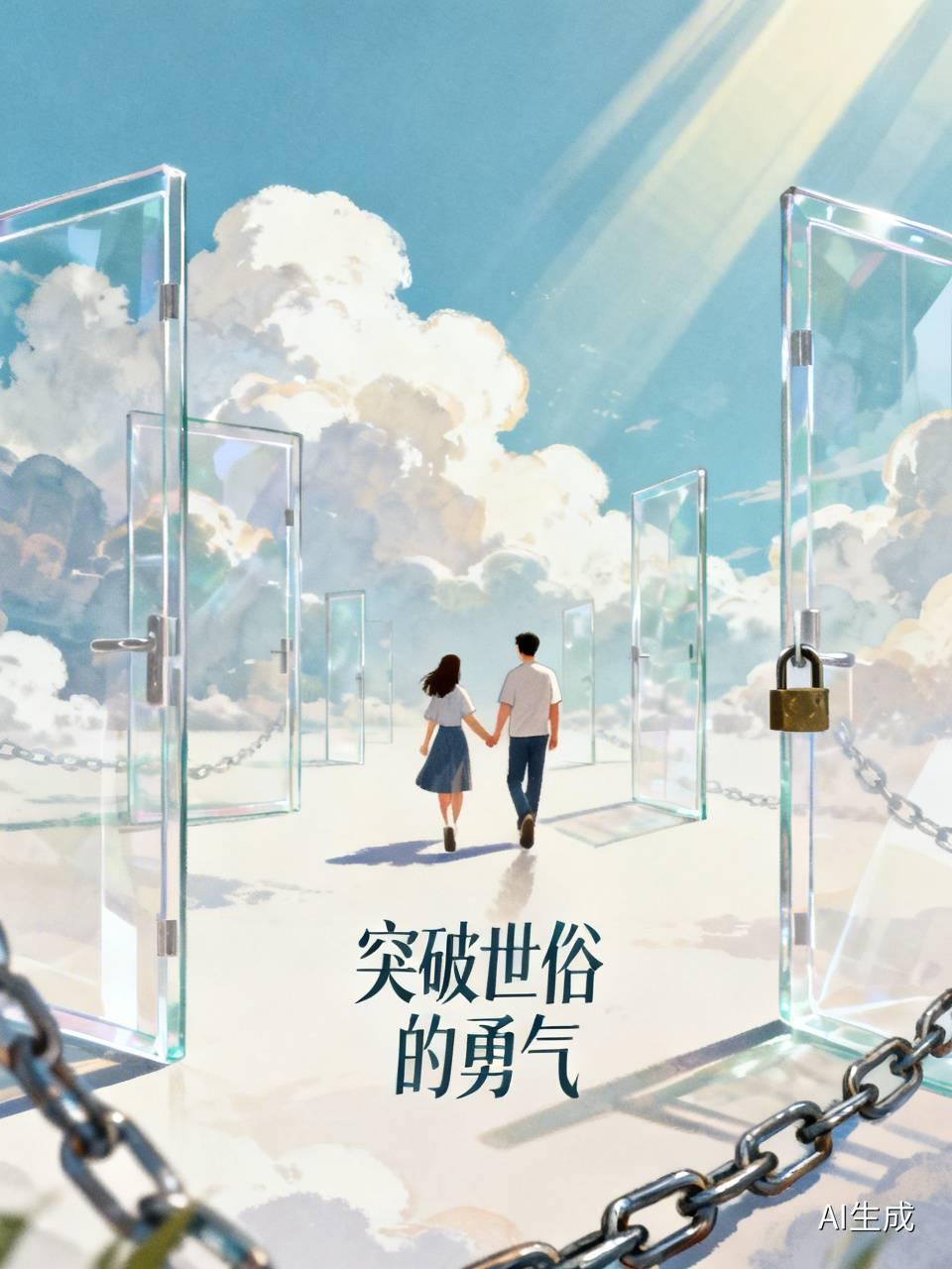世俗的力量还是挺大的，而要突破世俗的那种“门当户对”、“吃软饭”等方面的偏见还是