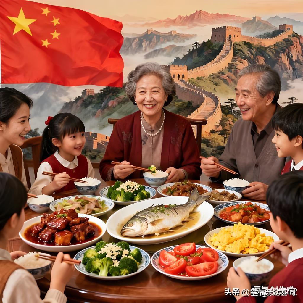 国庆家宴，中老年人记住这4点，血压血糖稳得住

明天就是国庆节了，节日团聚共庆国