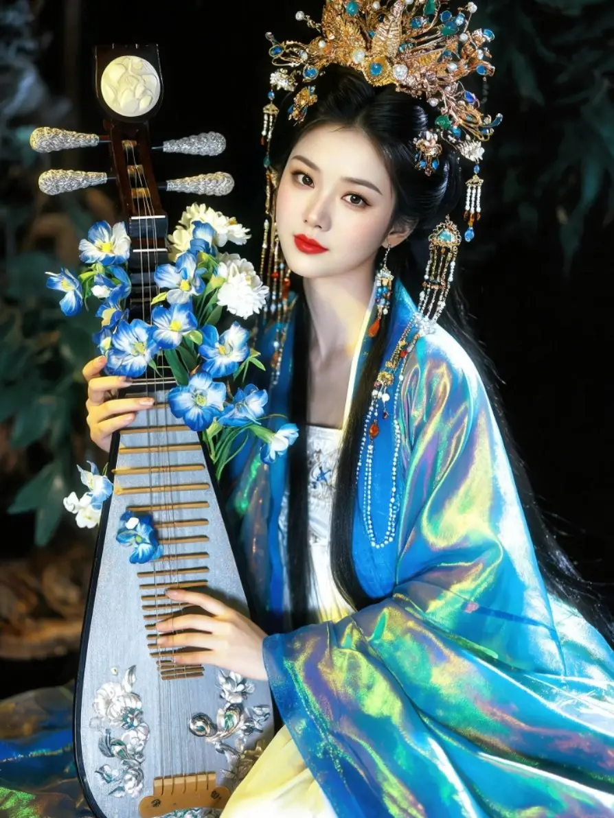 ai创作 好心情带来好运气 打开美好生活 不一样的自己 甜美小姐姐