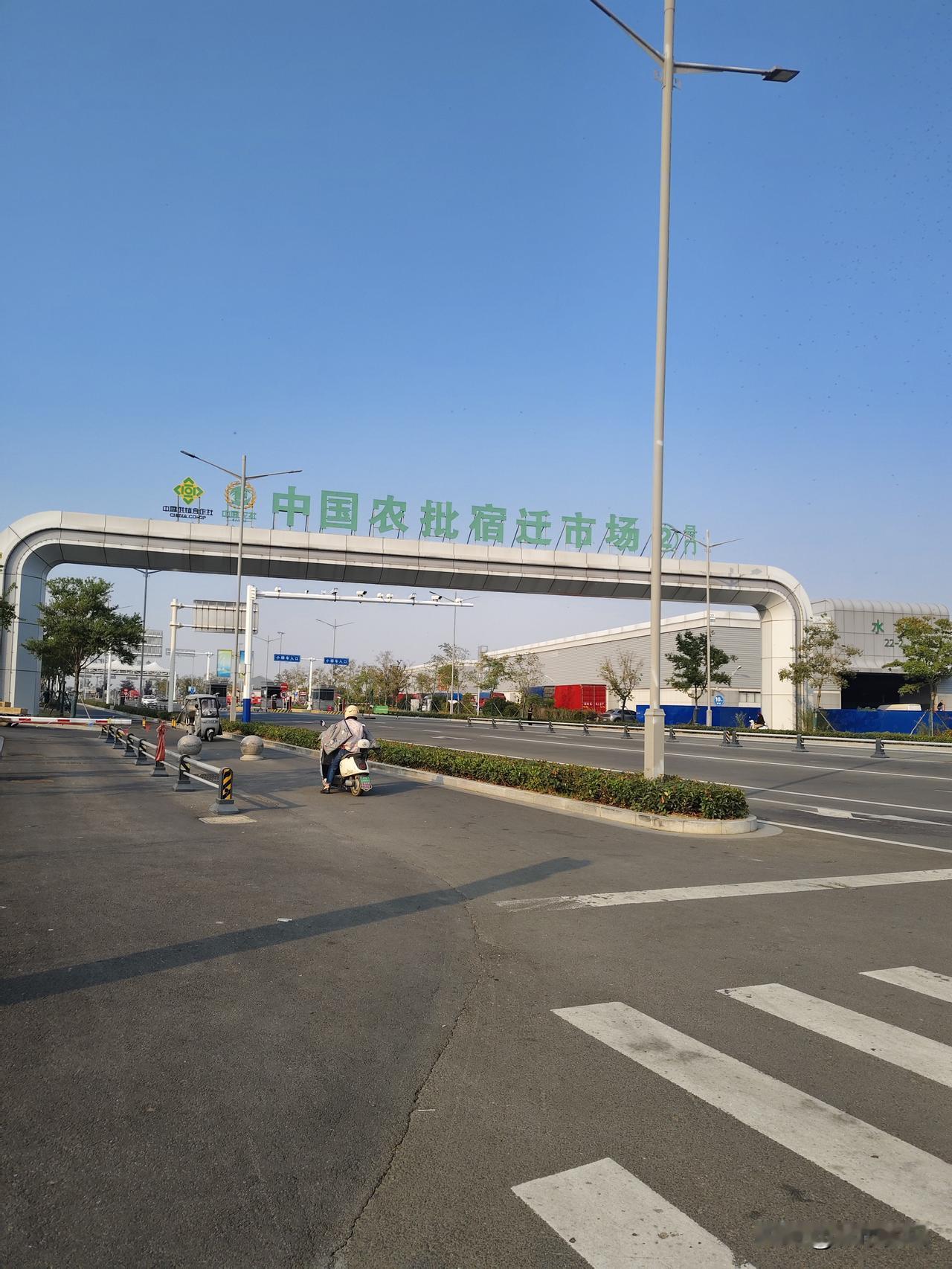 江苏苏北最大的农产品批发市场，辐射苏北周边的一级市场。
里面什么都有，覆盖蔬菜，