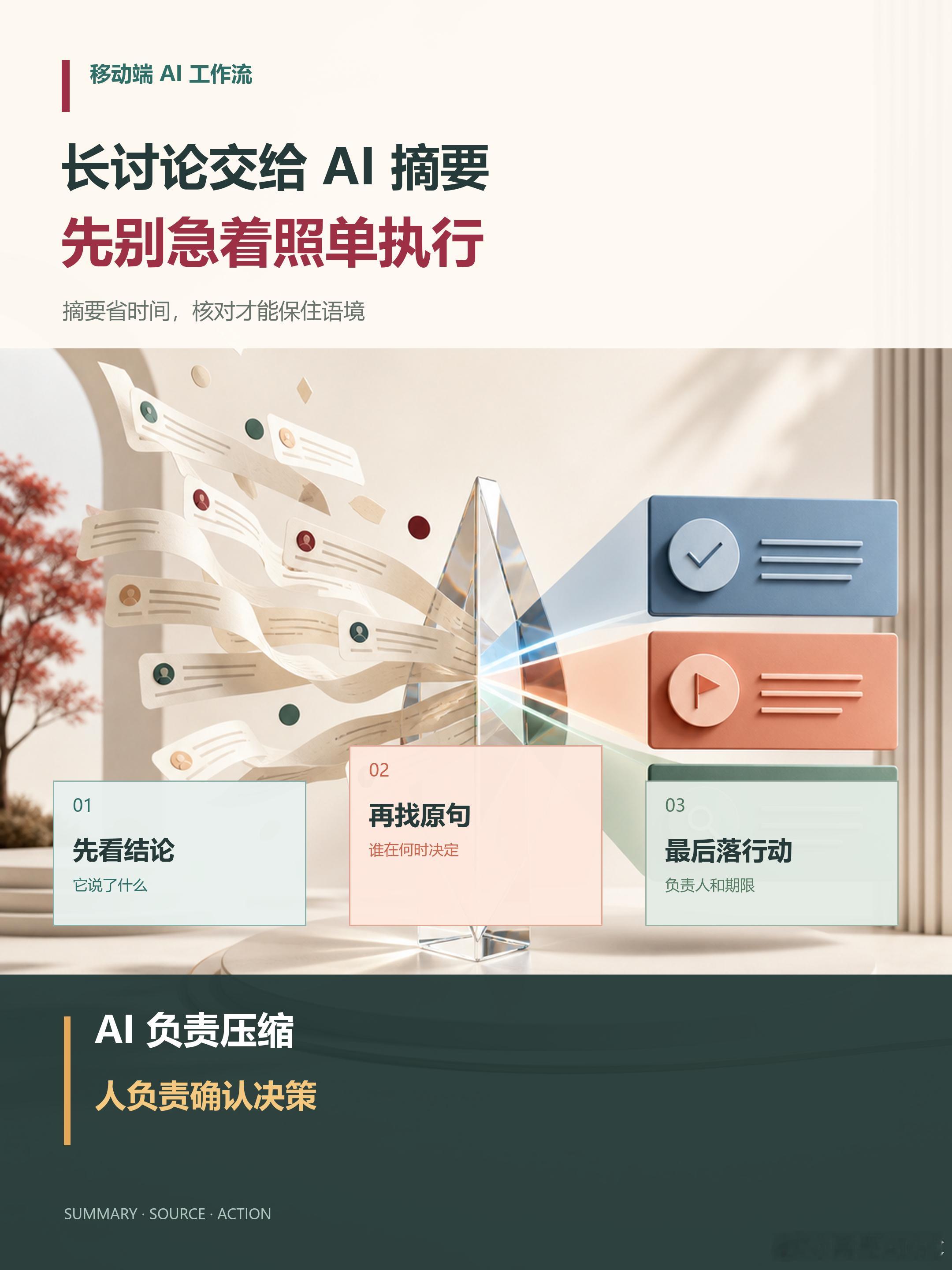 长讨论交给AI摘要，先别急着照单执行Kintone在8月9日生效的产品更新中，把