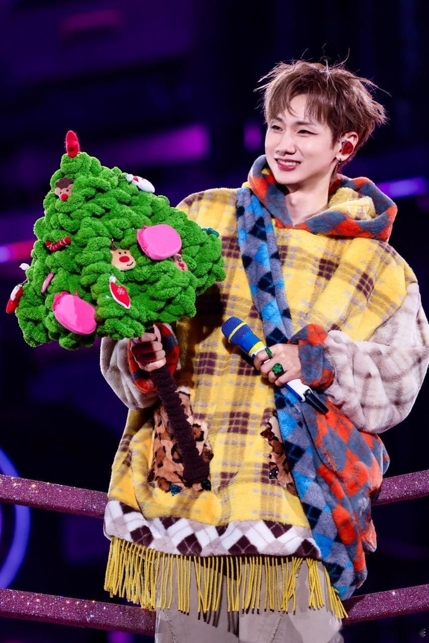 汪苏泷怎么能可爱成这样！！！🎄🎅🏻送给小泷包们一颗‮诞圣‬树🩷     