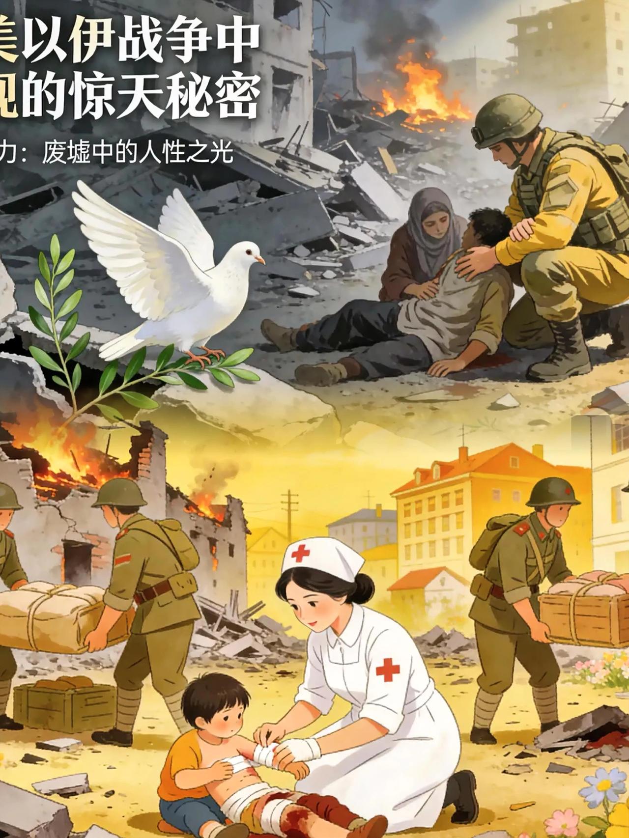 从美以伊战争中发现的惊天秘密
美以对伊朗无差别轰炸、战火无限升级，再次揭开人类文