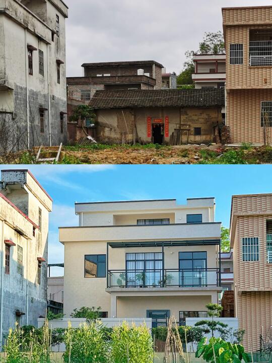 真没想到，我家竟然成了村里的显眼包