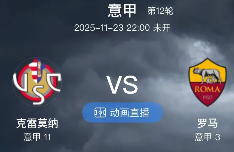 022  克雷莫纳 VS 罗马（情报）1.克雷莫纳本赛季有高开低走的趋势，在经历