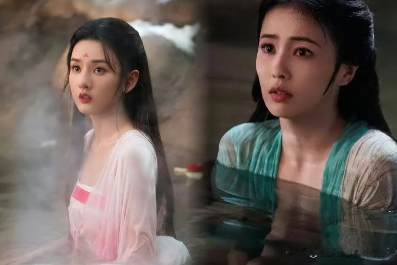 同一导演林玉芬，相似古偶场景，对比真的太残忍。
宋祖儿《无忧渡》灵动娇俏，少女感