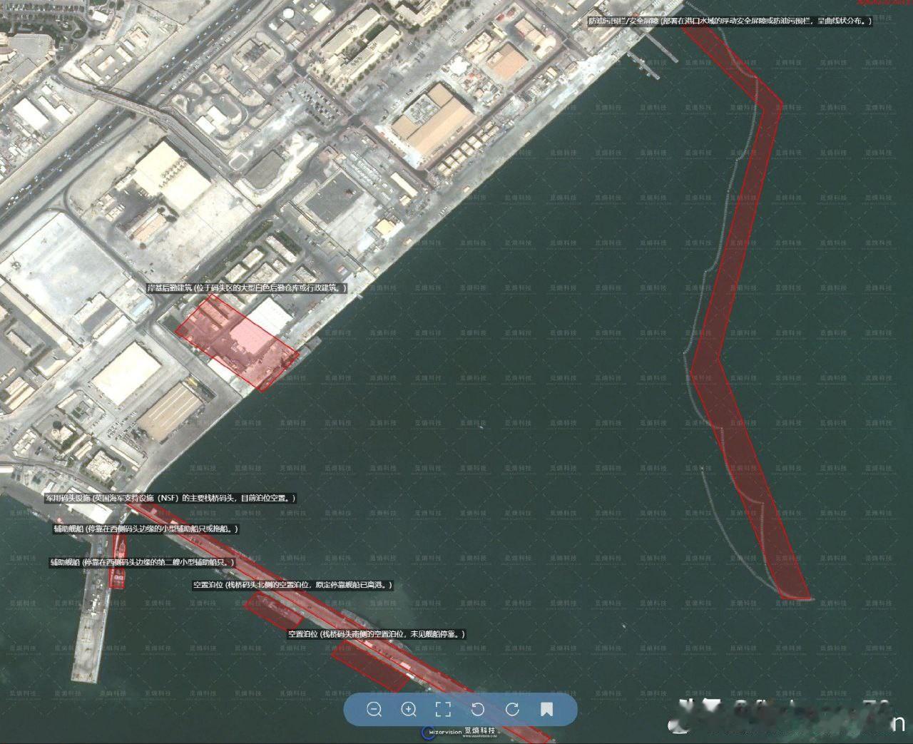 🇺🇸🇮🇷包括阿利·伯克级导弹驱逐舰在内的所有美国军舰已离开巴林港出海，以
