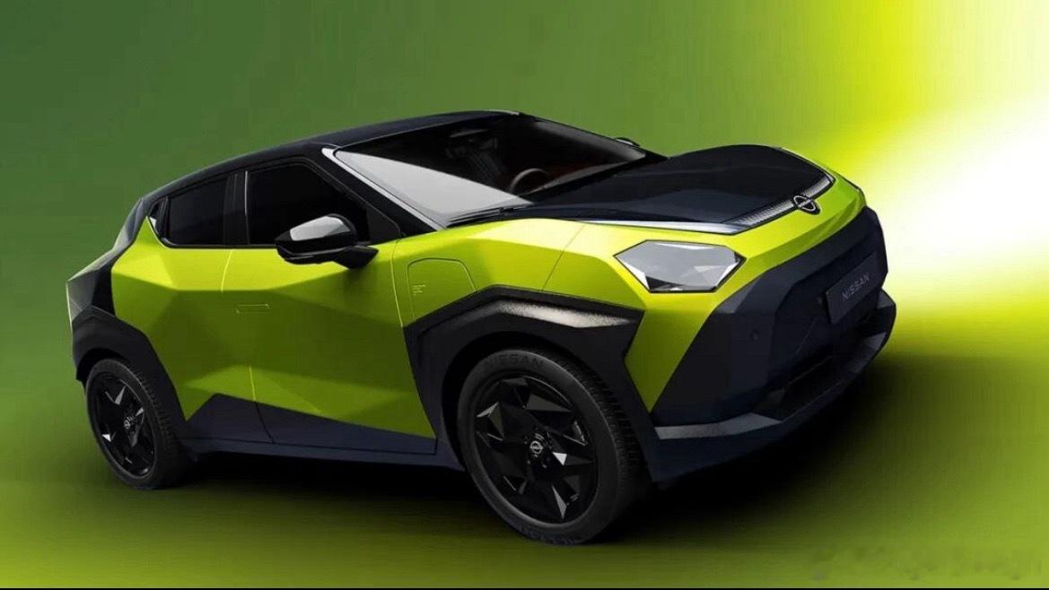 日产新Juke基本已经是量产状态了。感觉像是数模师用多边形建模忘记转回曲面了这会