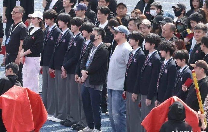 TF四代少年时代2开机生图我们的少年时代2开机生图小四四开机纯生图路透🈶王橹杰