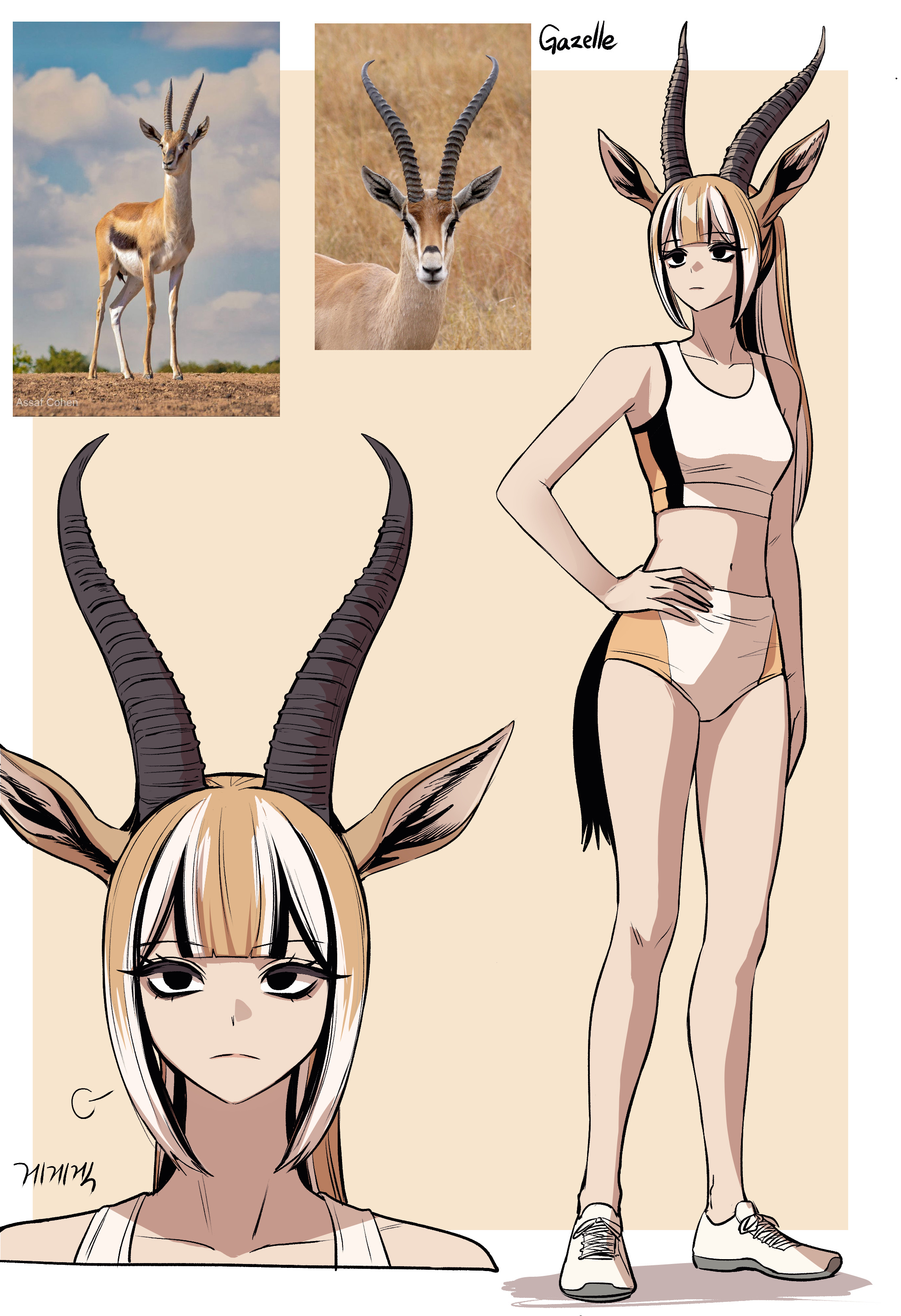 动物拟人化（cr:GeGeGek） 