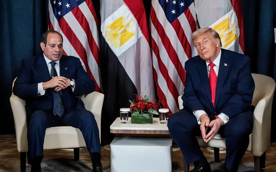 网传埃及塞西缴10亿美金预定席位才见上特朗普，纯纯是谣言大乌龙！实际塞西确实答应