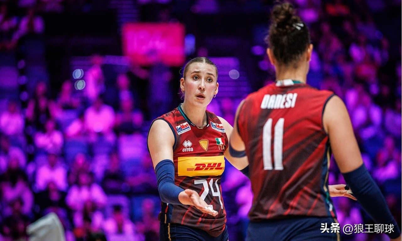 2026年世界女排联赛VNL分站赛第三周香港站，意大利🇮🇹3-1乌克兰🇺?