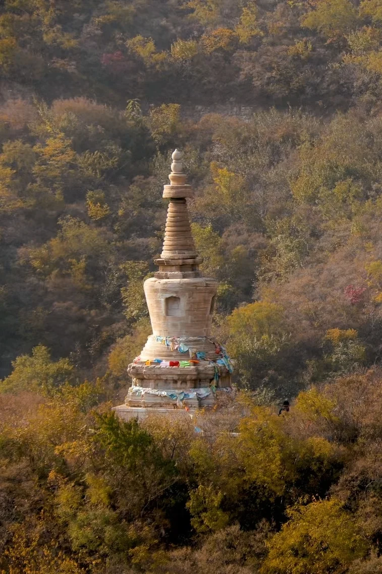 天津周边红叶最近路线 谷积山 寻古寺访古塔