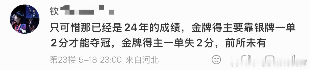 2024年的成绩也是成绩啊谁2023过完直接连着2025了那要说2024年还发生