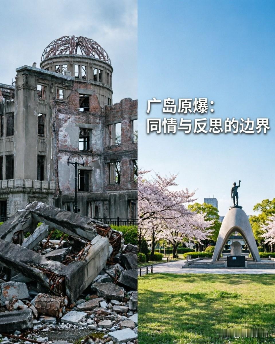 广岛原爆值得同情吗？
1945年8月6日，广岛的天空被一道刺目的闪光撕裂，原子弹