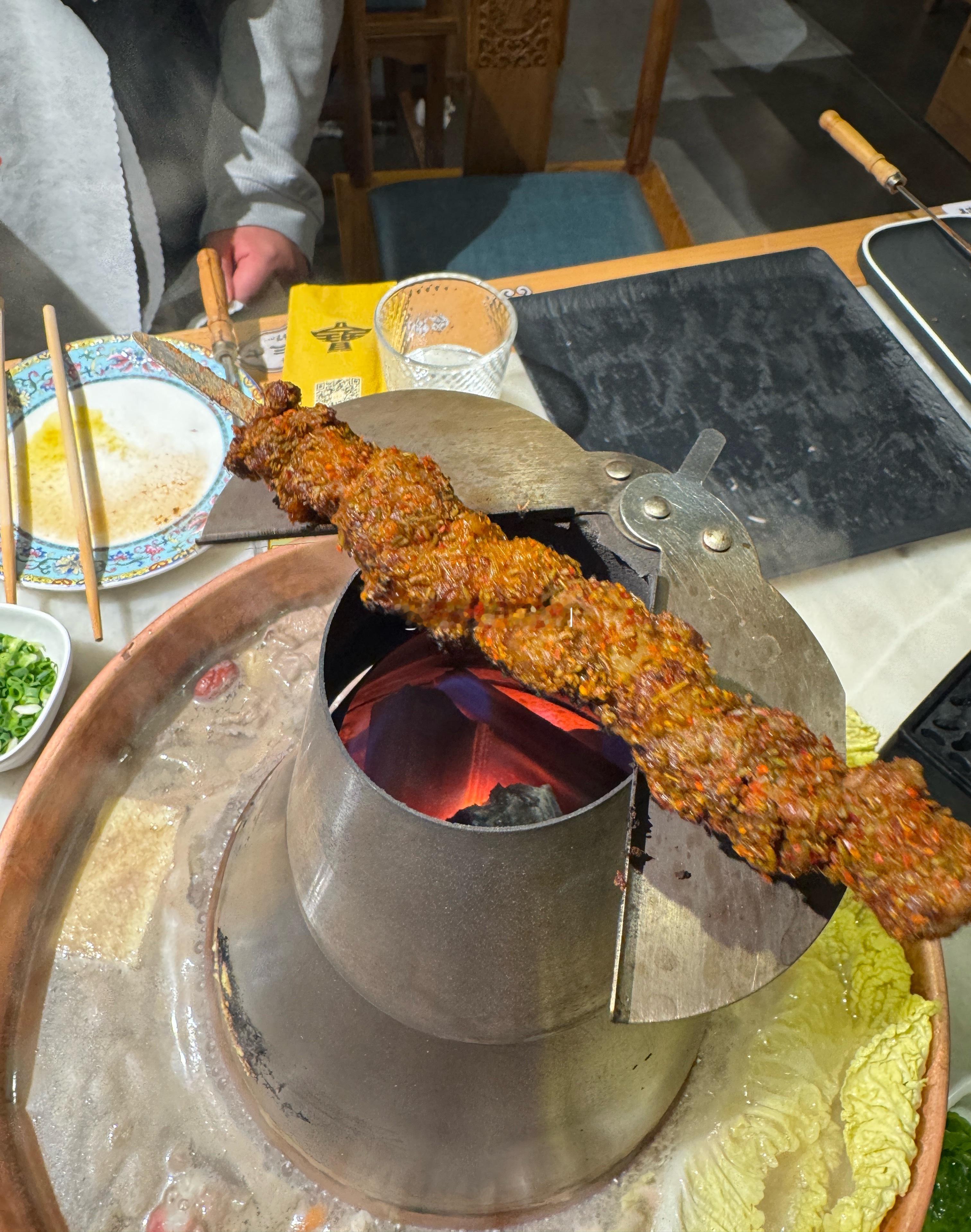 老北京铜锅涮肉，那叫一个dididididi道[馋嘴]梦想家ALI老北京铜锅涮肉