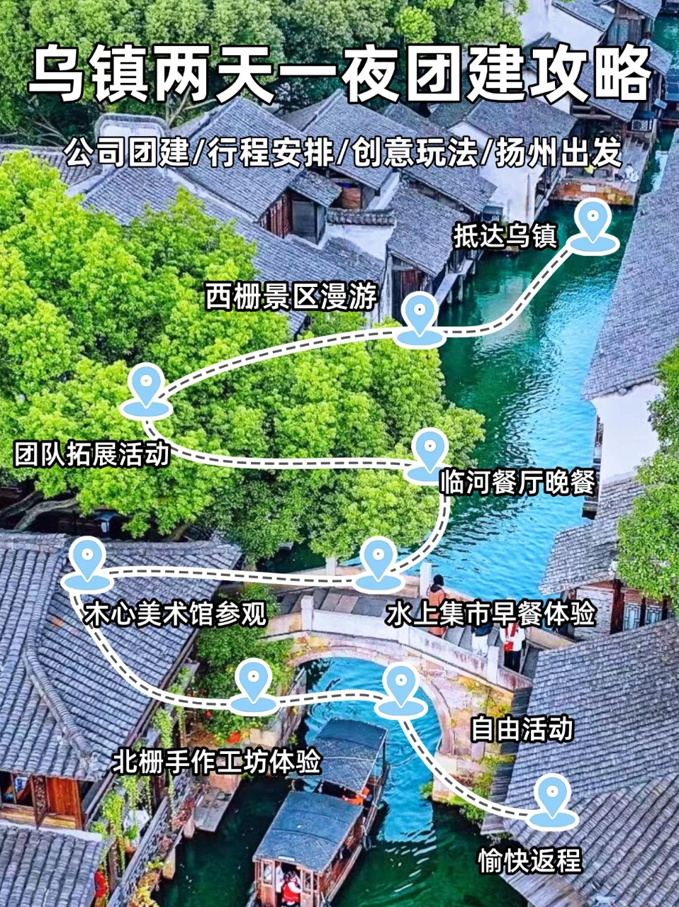 扬州出发丨春天团建总要去一趟乌镇吧
