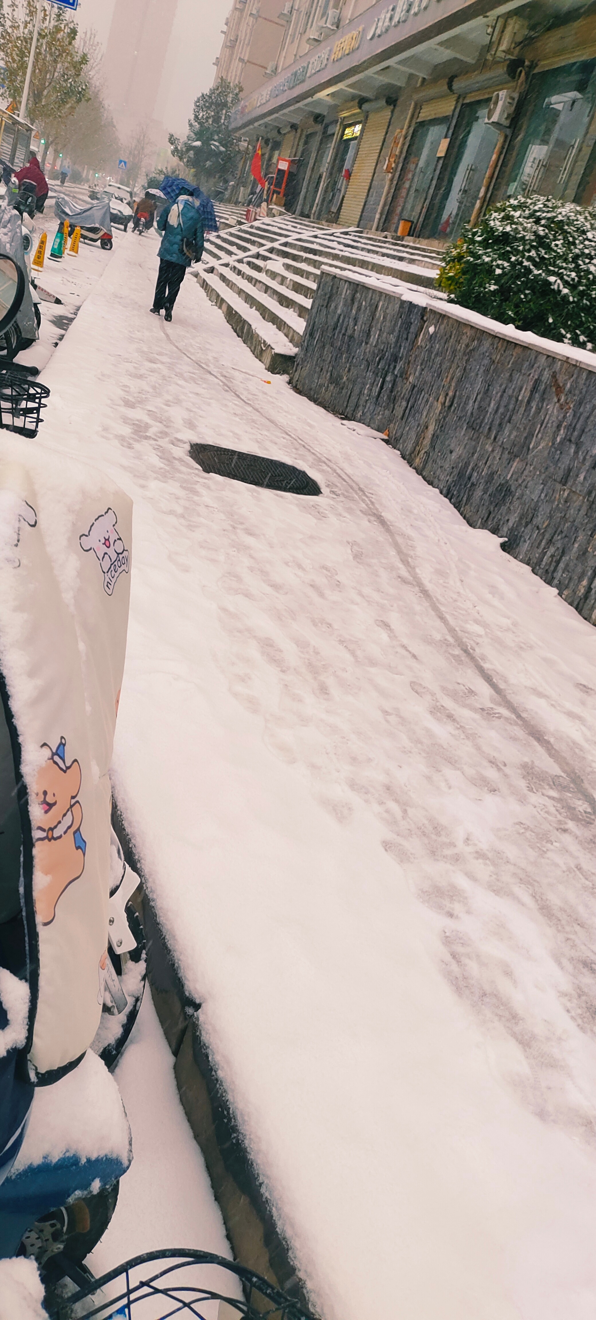 郑州雪景 郑州的雪！热点现场